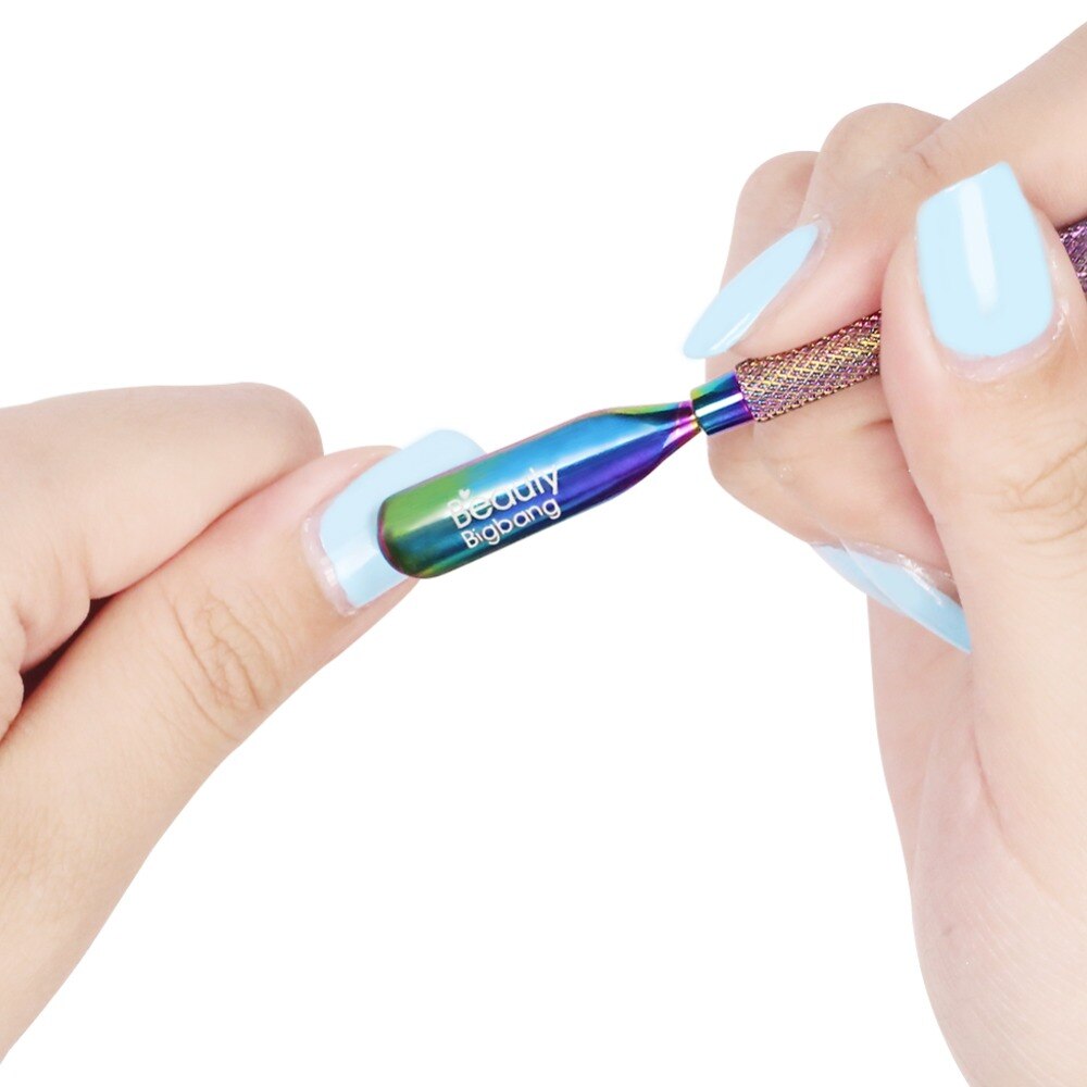 BeautyBigBang Stainless Steel Cuticle Pusher Nail Pusher Repousse Cuticule Ongles Materiel Professionnelle Corta Cuticula Tool