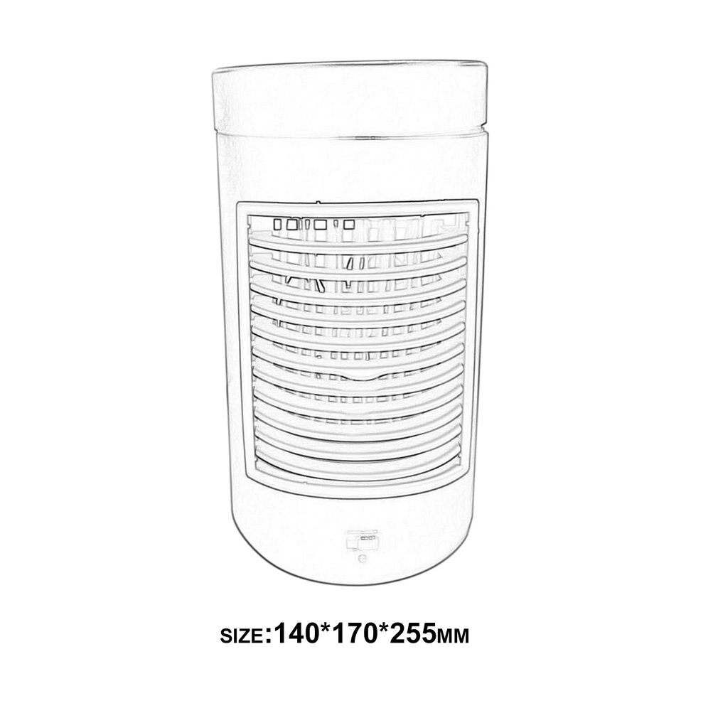 Practical 2 Speeds Home Office Evaporative Air Cooler Fan Portable Size Low Noise Air Conditioning Fan