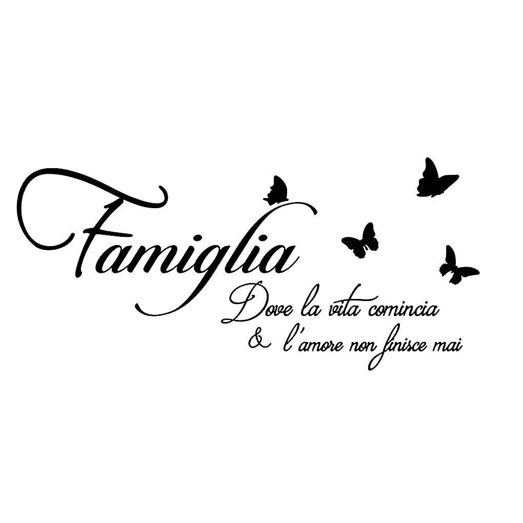 Italian Family Love Never End Quote Vinyl Wall Dec Vicedeal Italian family love never end quote vinyl wall dec vicedeal
