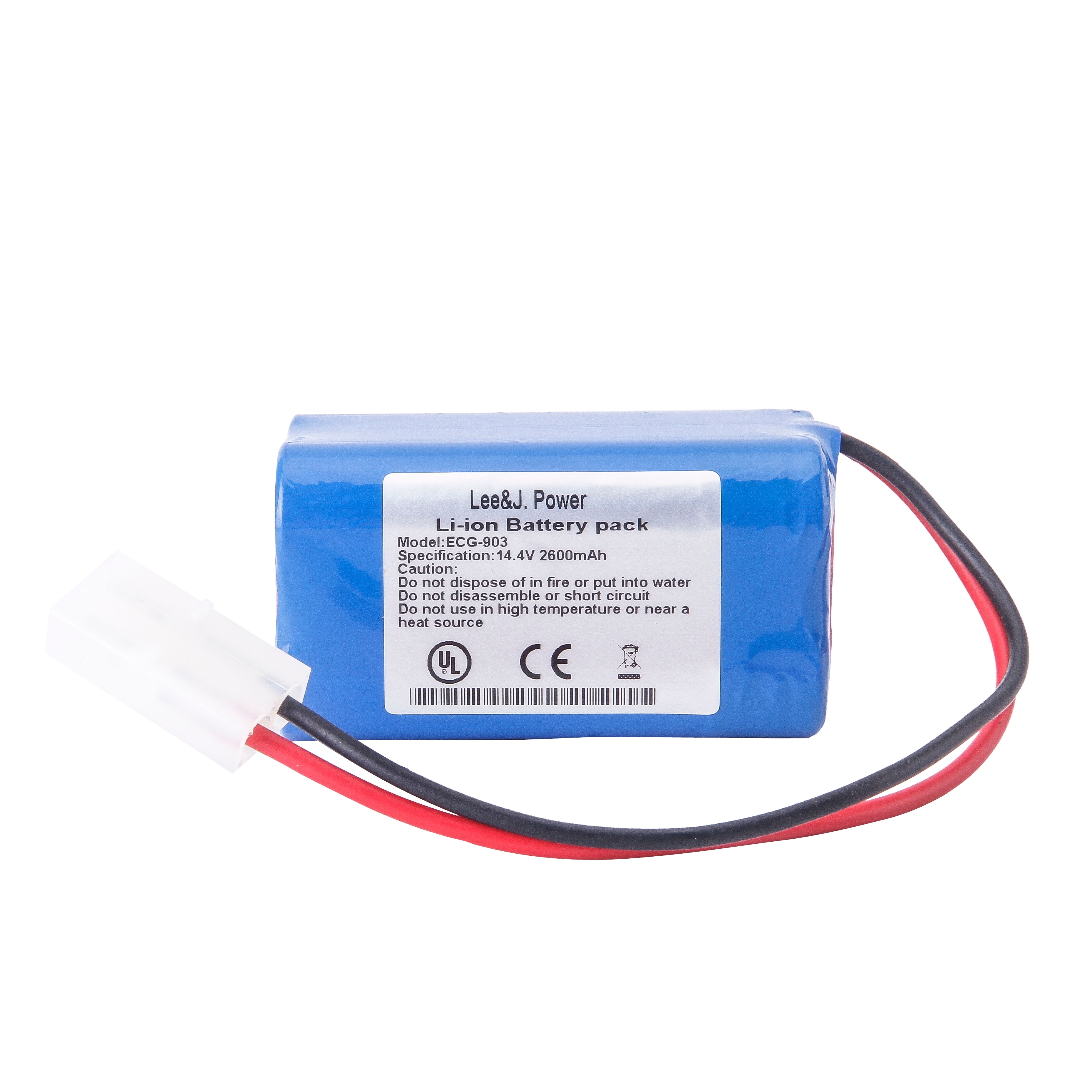 2600 mAh Li-ION Imported Battery Cells ECG-903 Battery For SPRING ECG-901A ECG-903 ECG Vital Signs Monitor Battery
