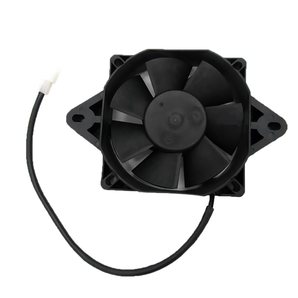 Radiator Fan Engine Radiator Electric Fan Blower Motor Fan Fan Motor Radiator Fan, Black