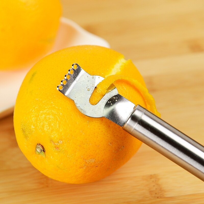 1 st citron citrus rivjärn rostfritt stål lime skal verktyg hantverkare fin kock handverktyg tillbehör tillbehör frukt verktyg