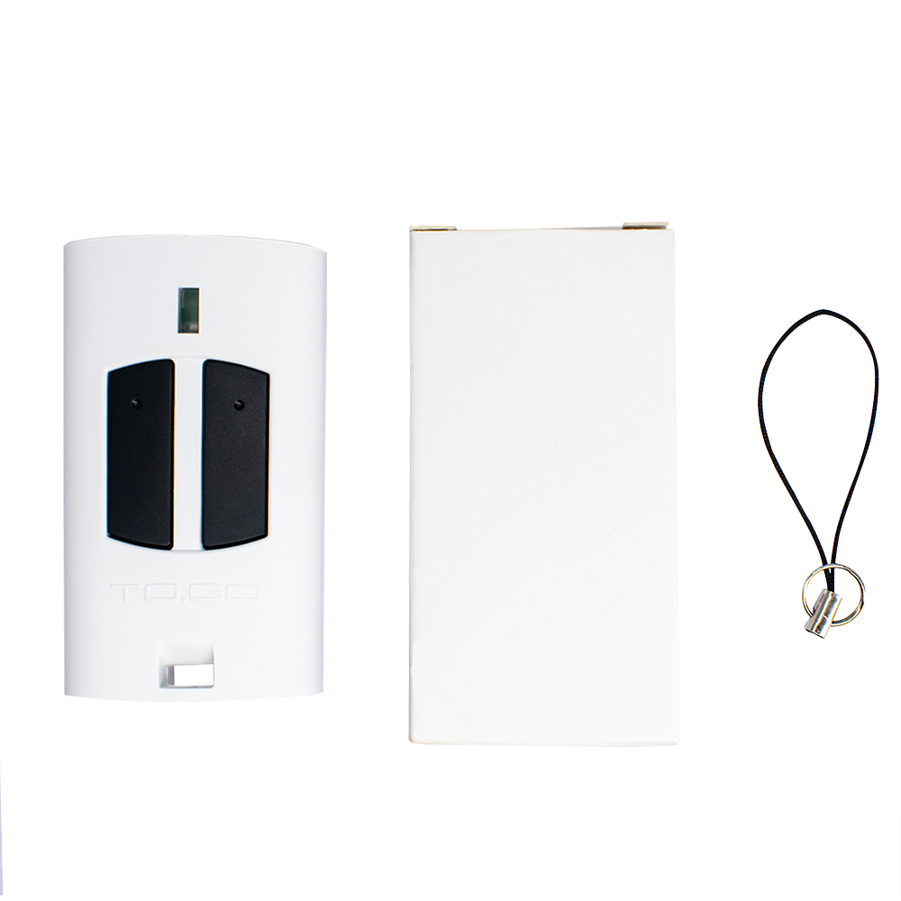 BENINCA TO. GO 2WP 4WP Télécommande de porte de garage 433MHz Émetteur portable à code fixe