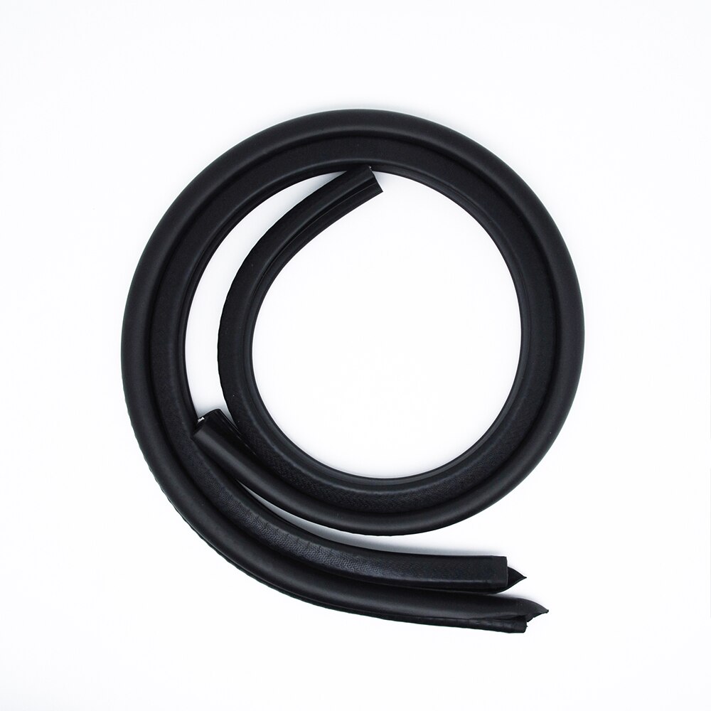 2Pcs Rubber Seal Strip Car Door Weatherstrip Car Door Edge Rubber Sealing For Car B Pillar Protection Sticker Front Auto Door