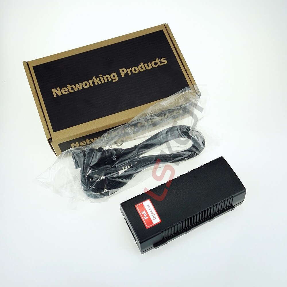 Alimentation PoE 19 W 10/100 Mbps AC100-240V, adaptateur Ethernet injecteur POE DC48V pour caméra IP