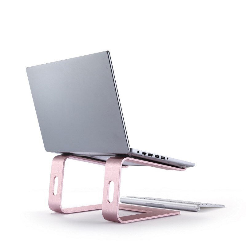 Laptop Stand Ergonomic Aluminum Laptop Mount Computer Stand Detachable Laptop Riser Notebook Holder Stand Compatible