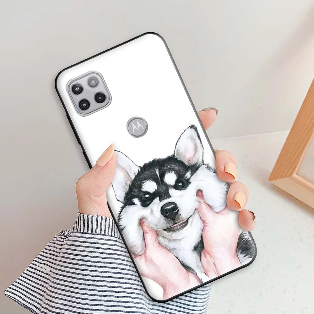 For Motorola Moto One 5G Ace Case XT2113-2 6.7" Cases for Moto One 5G Ace Protective Silicone Soft Cover One 5G Ace Capa