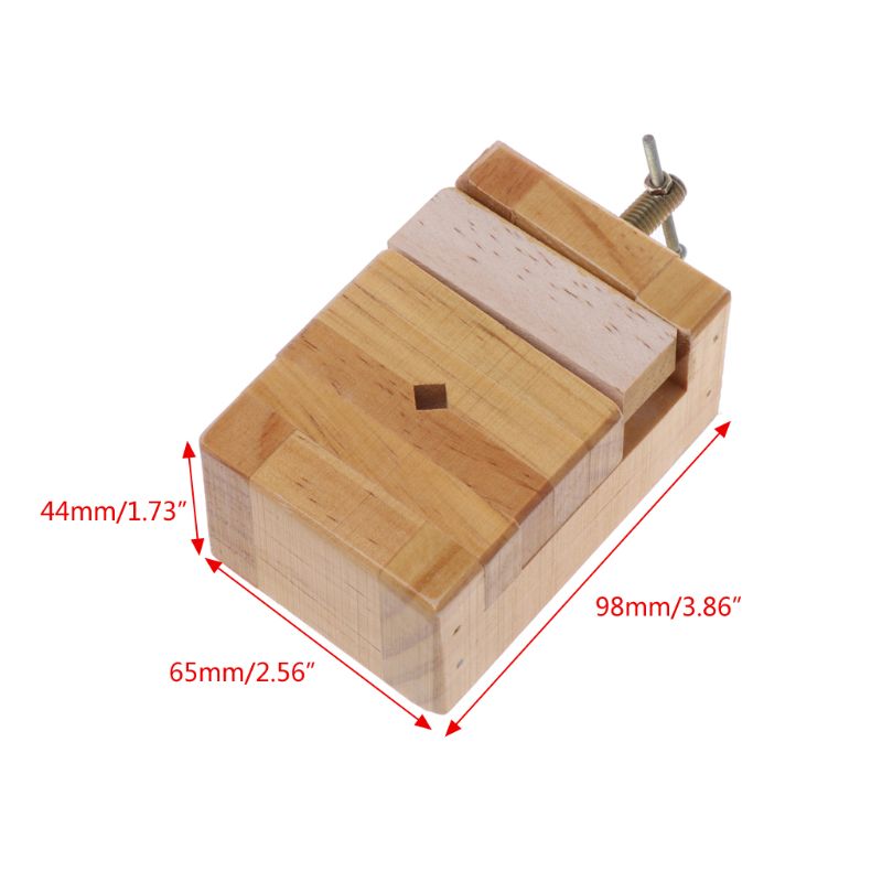 Wood Flat Vise Mini Clamp-on Bench Vise Flat Tongs Woodworking Carving Engraving