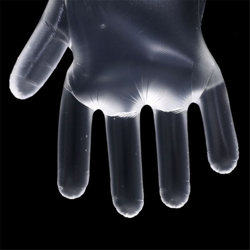 500 Stck Kasten Einweg Vinyl Handschuh Multifunktions transparent Dünne Wasserdichte QX2B