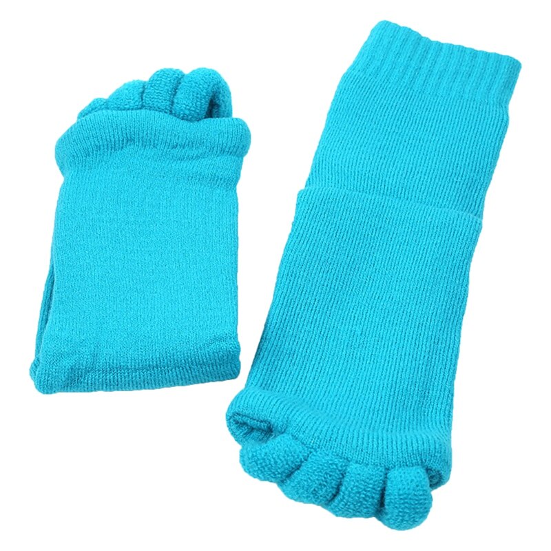 1 paar Fünf Kappe Socken Orthesen Separatoren Für Toes Corrector Orthopädische Valgus Haltung Korrektur Ektropium: BL2