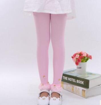 Leggings de algodón para niñas, pantalones ajustados de encaje de princesa, coloridos, longitud hasta el tobillo, Primavera, novedad de verano: D / L