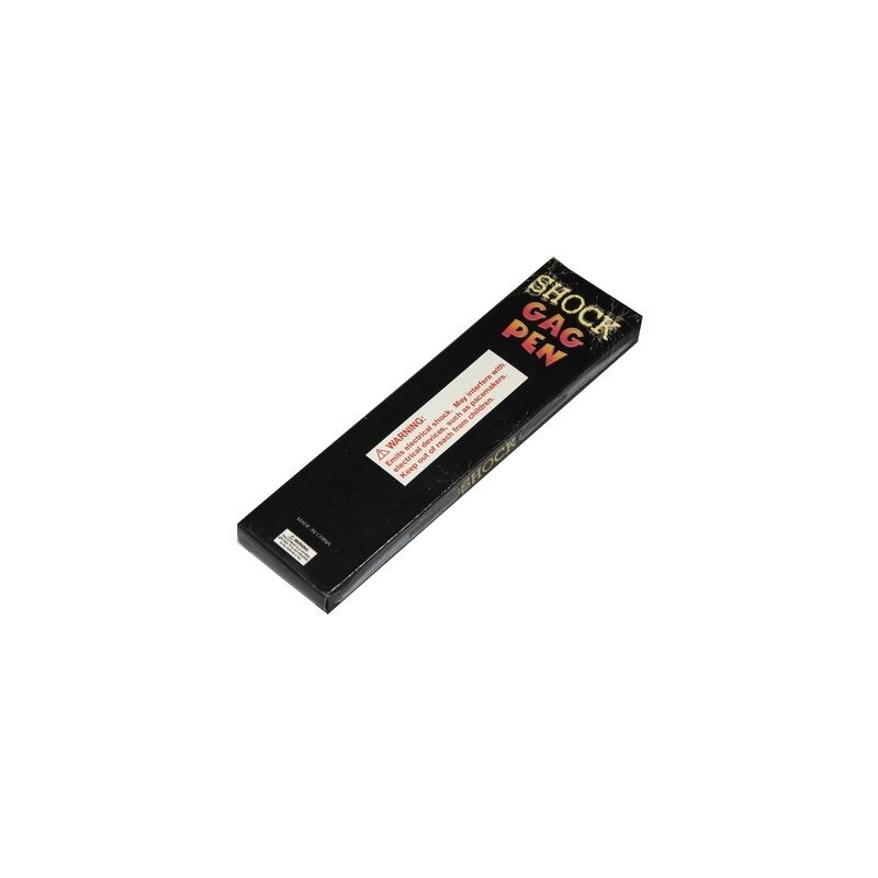 Farce & attrape 2 en 1 électrique choc gag stylo adulte blague trick jouet