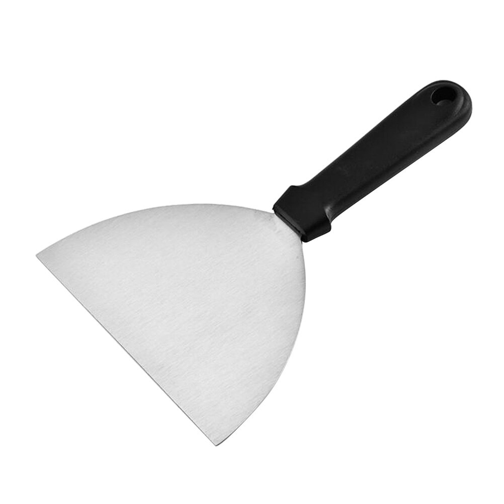Stainless Steel Semicircle Cooking Shovel Plastic Handle Pancakes Spatula Pizza Server Kitchen Accessories Barbecue