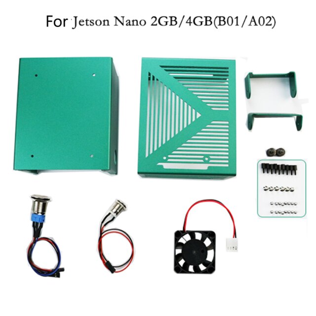 Jetson Nano Aluminum Case for Jetson Nano/Xavier NX: Jetson Nano Case