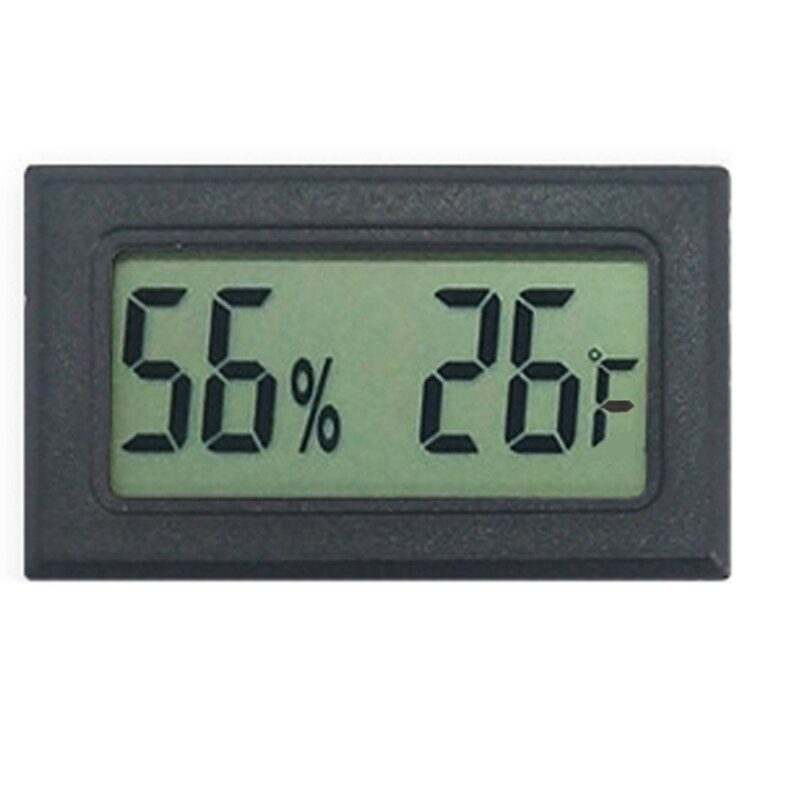Mini Digitale Lcd Indoor Temperatuur Precisie Sensor Hygrometer Koelkast Thermometer Hygrometer Draagbare Instrument
