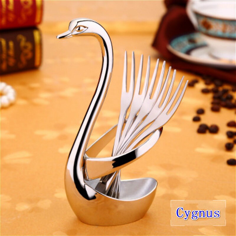 Stainless Steel Two-tine Fork set Fruit Fork Tableware Multiple Use Snack Cake Dessert Forks Cafeteria Home Flatware @1