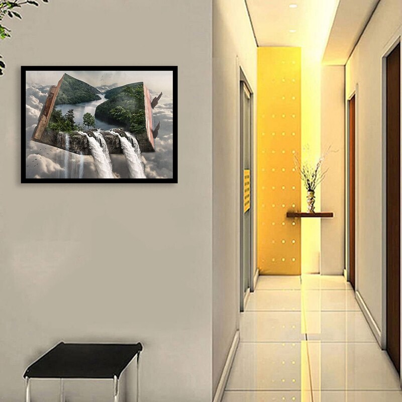 DIY 5D Diamond Painting By Number Kits Crystal Rhinestone Diamond Painting Full Drill Embroidery