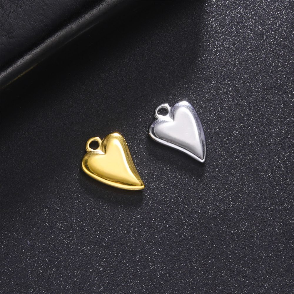 5 stks/partij Zeester Liefde Harten Bedels Voor Handgemaakte Sieraden Diy Rvs Kettingen Armbanden Hangers Accessoires