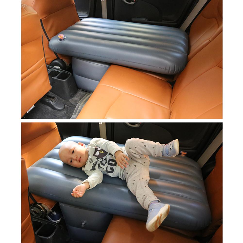 Air Inflatable Travel Car Bed Air Mattress Camping Outdoor Back Seat Auto Cushion For Car Travel Air Bed Car Raised Airbed