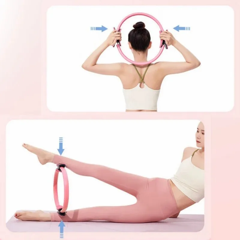 Anillo de Pilates, círculo mágico de Fitness para tonificar muslos, abdominales y piernas, entrenamiento de resistencia, deporte corporal, Fitness, Yoga