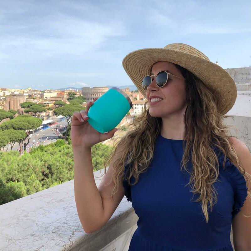 12 unzen Ei Cocktail Becher Wein Tasse Edelstahl Metall Becher Becher Heißer