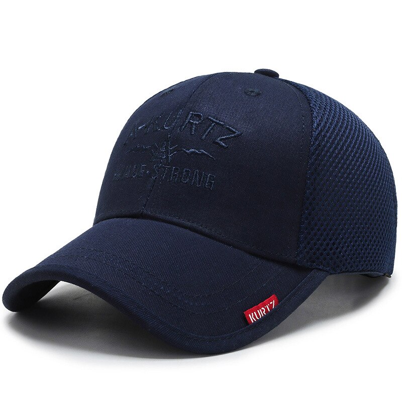 2020 corea del selvaggio berretto da baseball unisex autunno e l'inverno soft top cap marea di marca per il tempo libero all'aperto cappello da sole cappello di snapback giovani cap: navy mesh