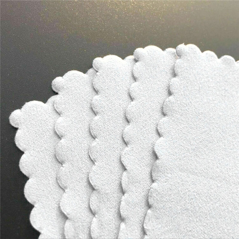 20 st/set fyrkantig nanokeramisk bilglasbeläggning luddfri trasa mikrofiberrengöringsdukar släta mjuka 10 x 10cm
