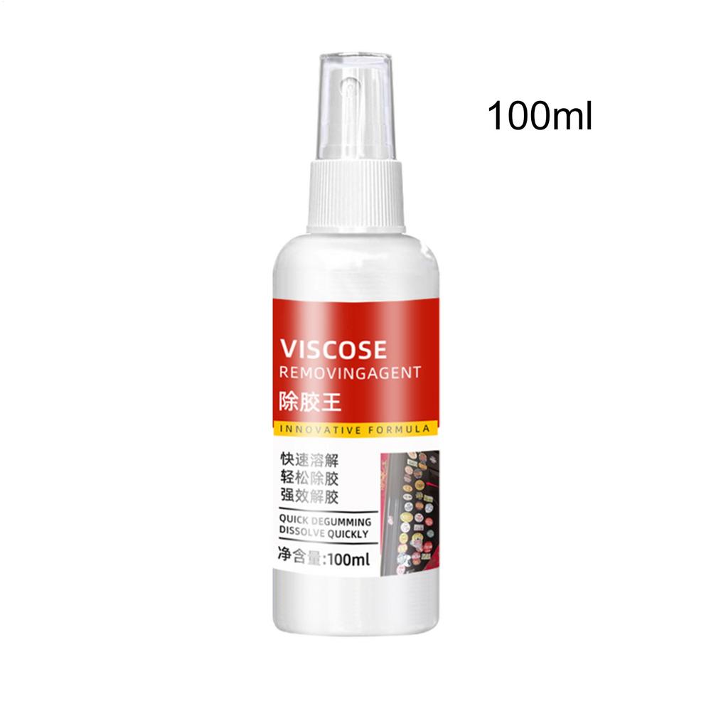 Dissolvant d'autocollants pour voiture, 100ml, les pulvérisations en toute sécurité, élimine les étiquettes autocollantes, les résidus de ruban nettoyant, Spray de colle: Default Title