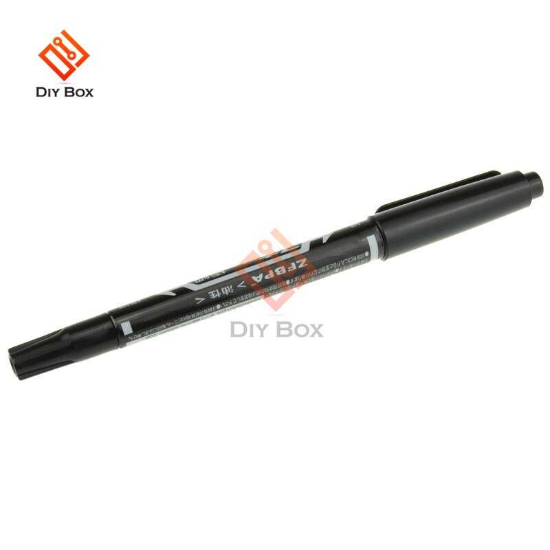 5Stck CCL Anti-ätzen PCB Leiterplatten Tinte Marker Dual-seite Schreiben Stift Für DIY PCB Reparatur sterben Gedruckt Schaltplan: Schwarz
