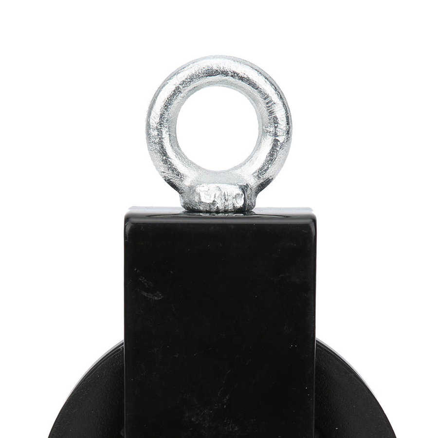 Durable Fitness Equipment Bracket Pulley Mute Hanging Wheel DIY Support Plastic Nylon Wheel Set