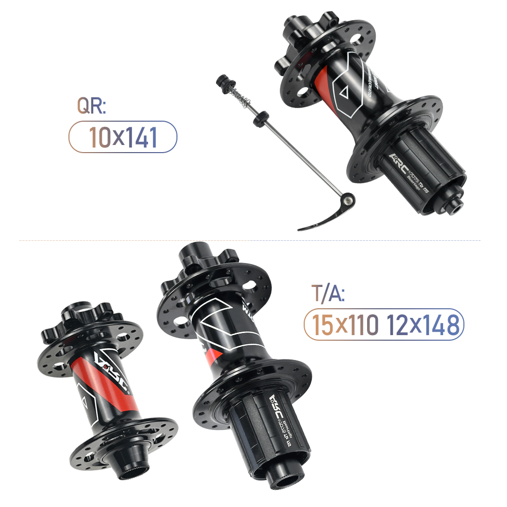 ARC Boost Hub 4 rodamientos MTB Hub 6 trinquetes 3 dientes 15x110 12x148 para Micro Spline 12S HG 8 9 10 11 12 Sram XD 12S buje de bicicleta