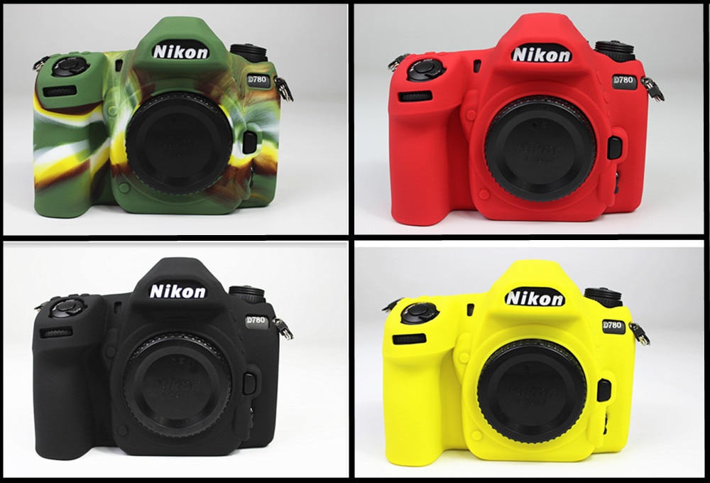 Camera Video Tas Voor Nikon D780 Siliconen Case Rubber D780Camera Case Beschermende Body Cover Skin