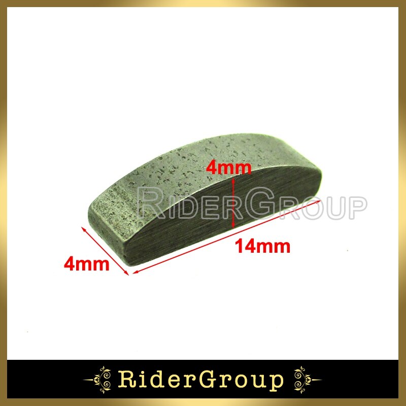 Woodruff Key For Chinese GY6 125 150cc Scooter Moped ATV 152QMI 157QMJ QMI152/157 QMJ152/157 Sunl Tank Peach Taotao Gator