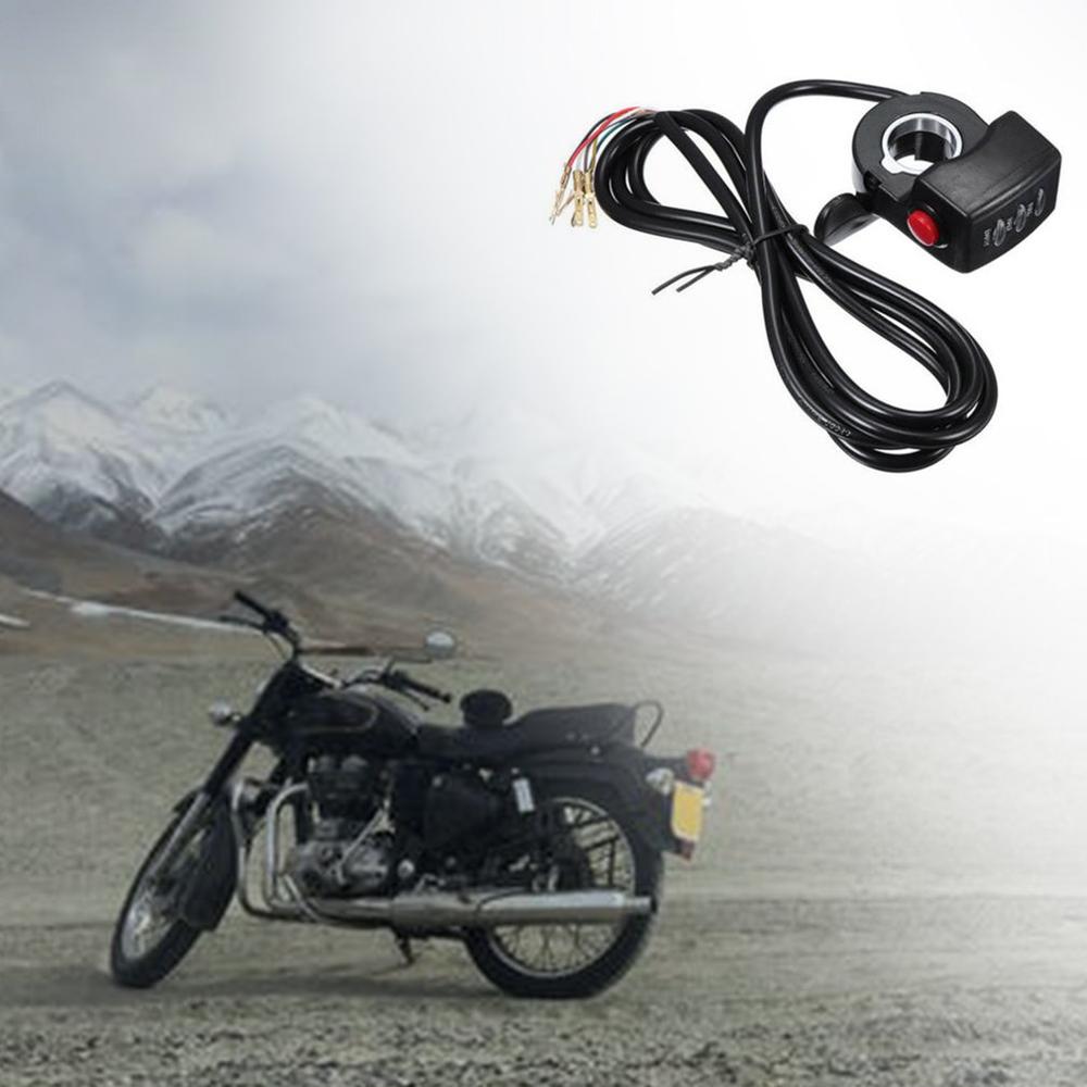 Twist Duim Gasklephuis Voor E-Bike Elektrische Fiets Scooter Led Meter 6 Draden Hoge Prestaties Grote Betrouwbaarheid