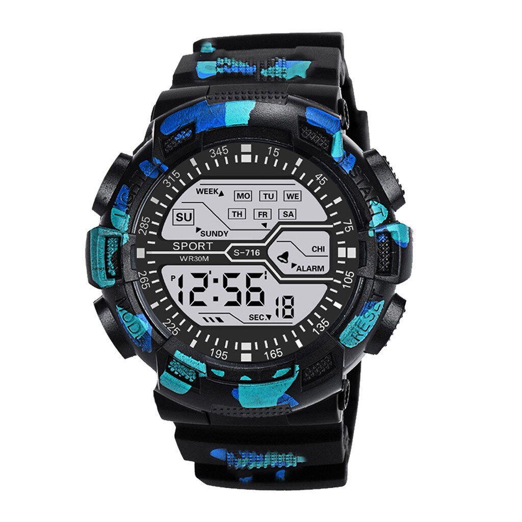 Digitale Horloge Mode Waterdichte Mannelijke Vrouwelijke Vrouwen Mannen Smart Horloge Jongen Led Sport Datum Rubber Sport Alarm Datum Uur Reloj klok