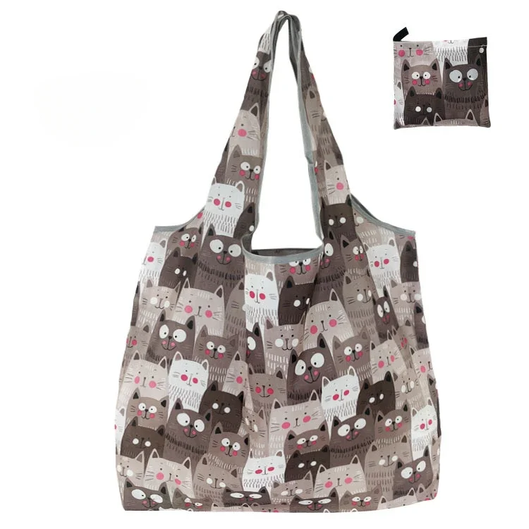 Bolsas de compras reutilizables, bolsas de compras plegables de gran tamaño para mujer, bolsos de mano de tela lavable resistente, bolsas ecológicas: Chocolate
