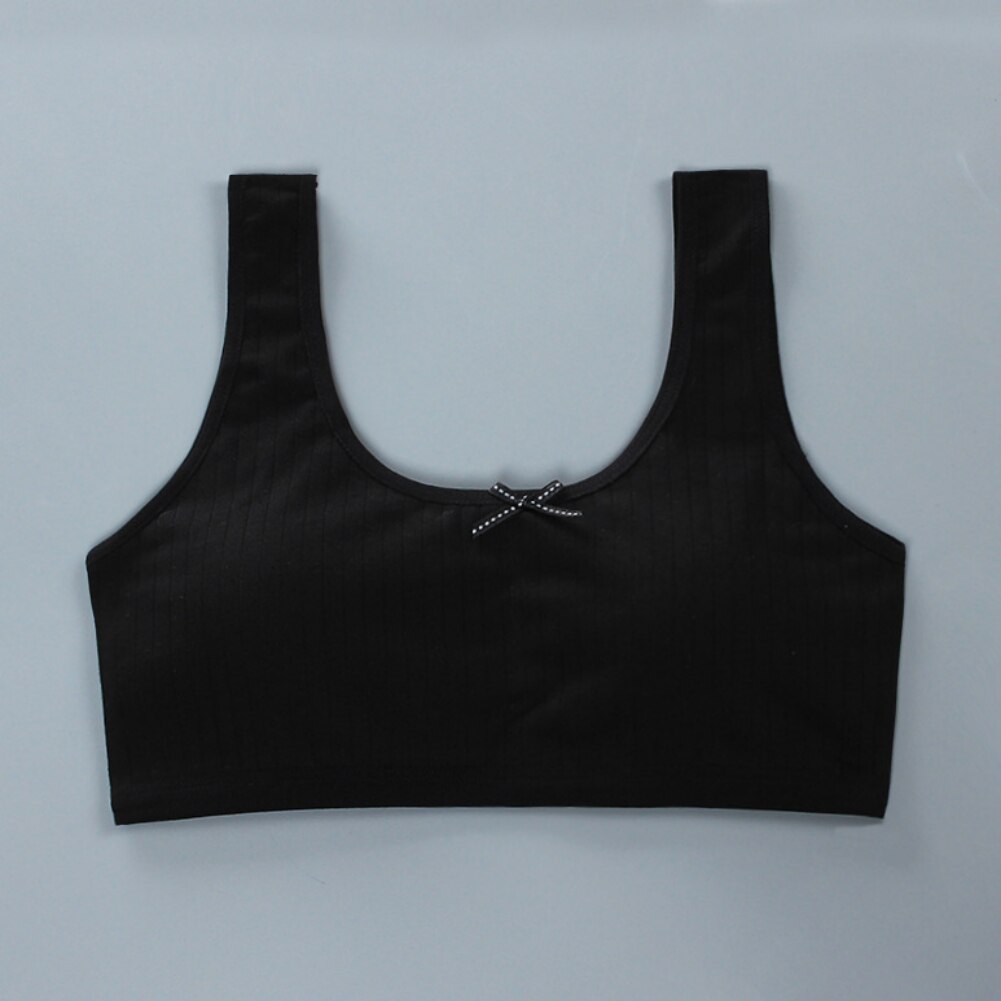 Intimo per bambini in cotone reggiseni per ragazze reggiseni imbottiti morbidi traspiranti per adolescenti reggiseni per ragazze