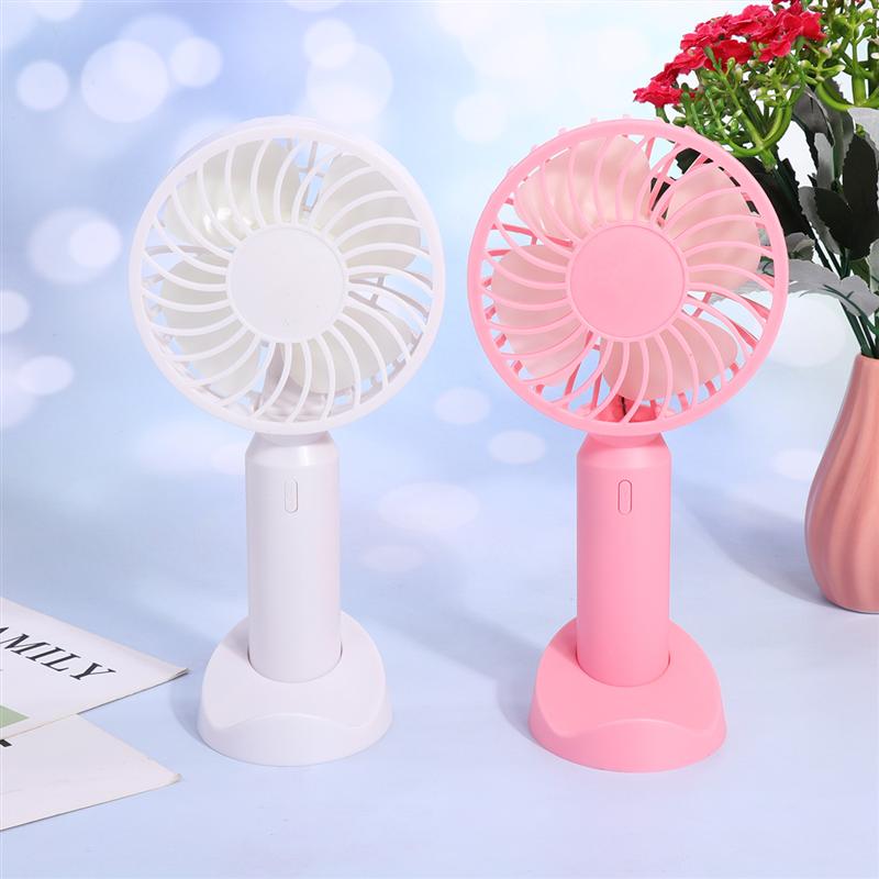 Draagbare handventilator, handige desktopventilator, kleine zomerventilator, eenvoudige stijl, usb-ventilator voor slaapzaal, thuiskantoor