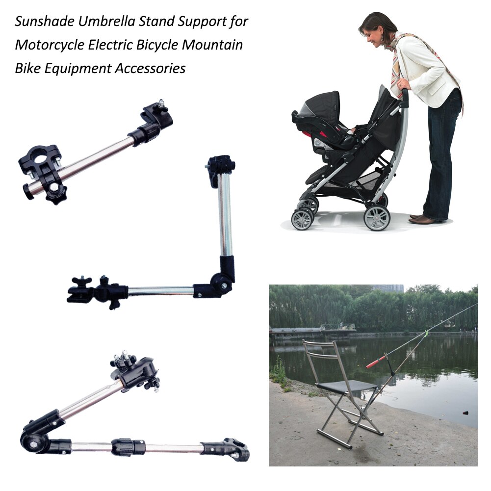 Parasol Parapluie Support pour Moto Vélo Électrique VTT Matériel Accessoires