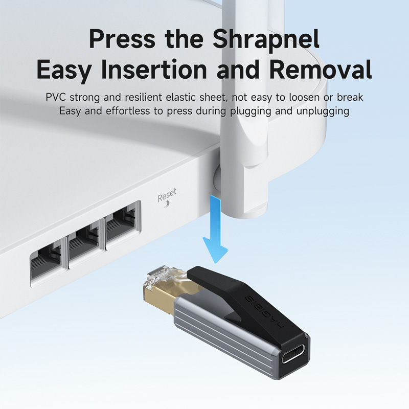 Hagibis usb-c to ethernet adapter , 1 gbps, gigabit usb-c female to  rj45- males, network converter for macbook pro, iphone 16 , ipad, xps