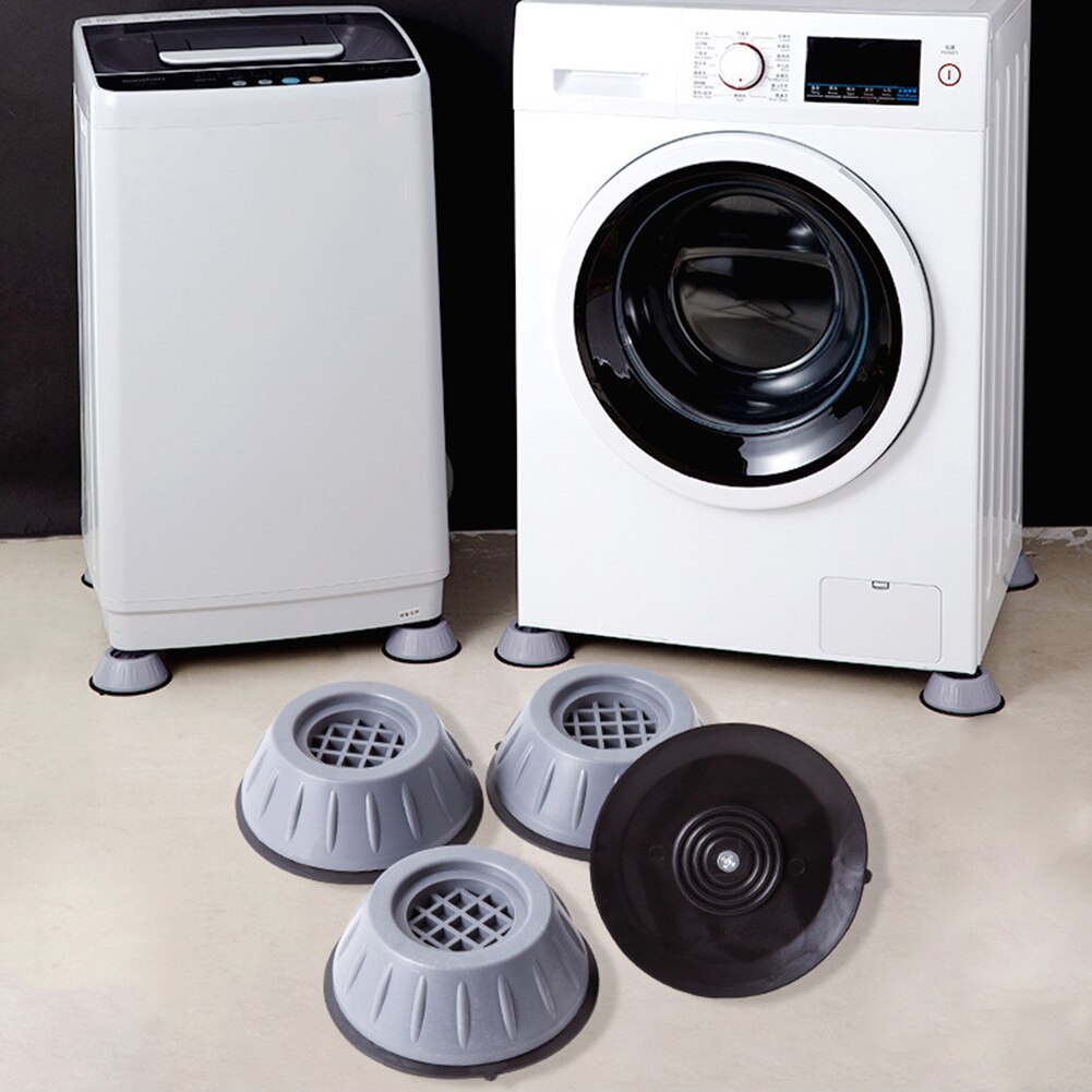4Pcs/set Anti Vibration Feet Pads Rubber Legs Anti-Vibration Pad Dryer Refrigerator Base Fixed Non-Slip Pad