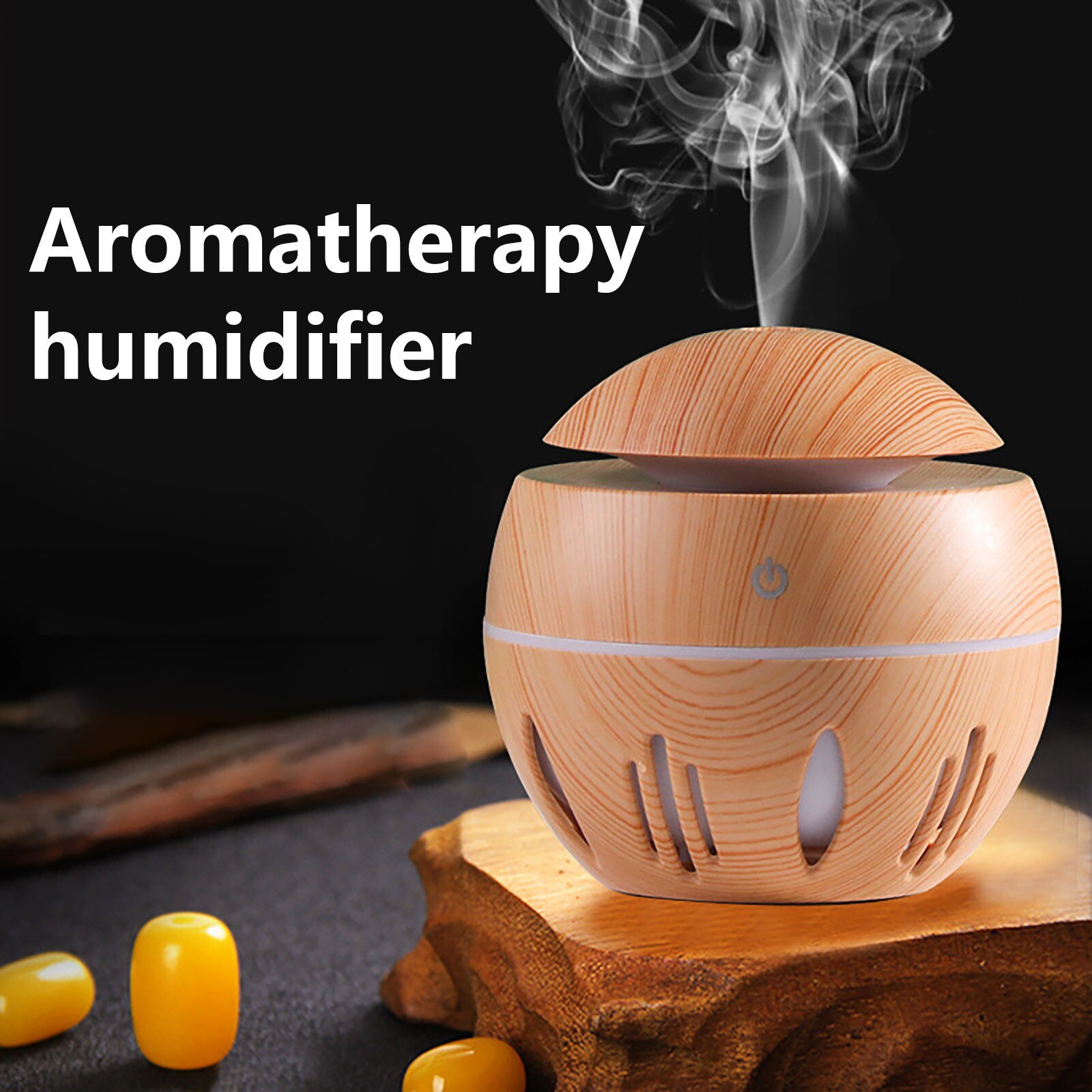 Usb Humidificador E Difusor De Aromas 130ml Air Aroma Essential Oil Diffuser Led Aroma Aromatherapy Humidifier#g30