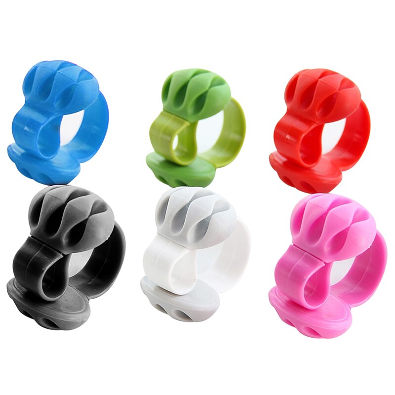 Desk Cable Clips Triple Slots Desktop Cable Organizer Wire Cord Management System Office Table Organizer Securing Clamp