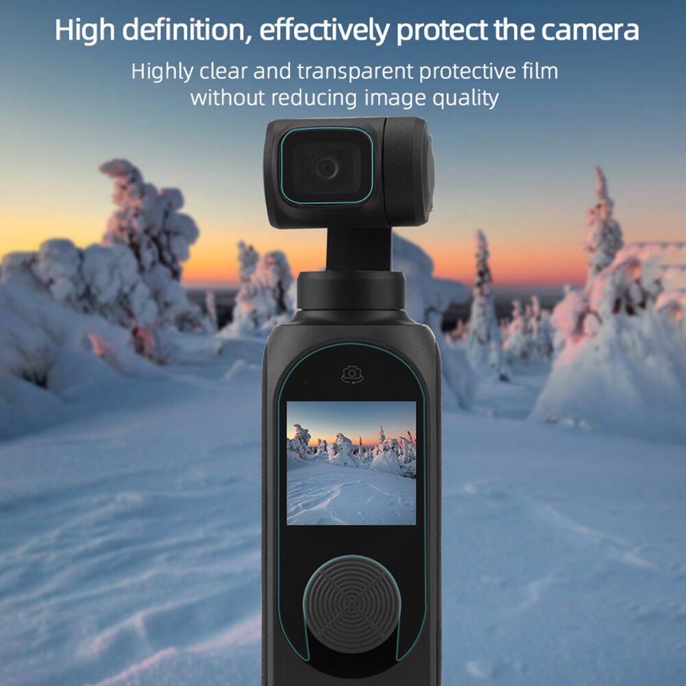 Tempered Glass Lens Screen Protective Film Handheld Gimbal Camera Scratch-Proof Covers Protectors Accessories For FIMI PALM 2
