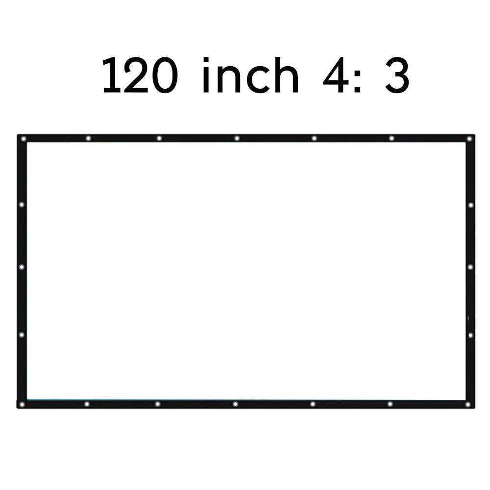 Movie Cloth Polyester Shade Sail Shelter Practical Movie Curtain Projection Screen Home Waterproof Moisture Proof Room: Style 13