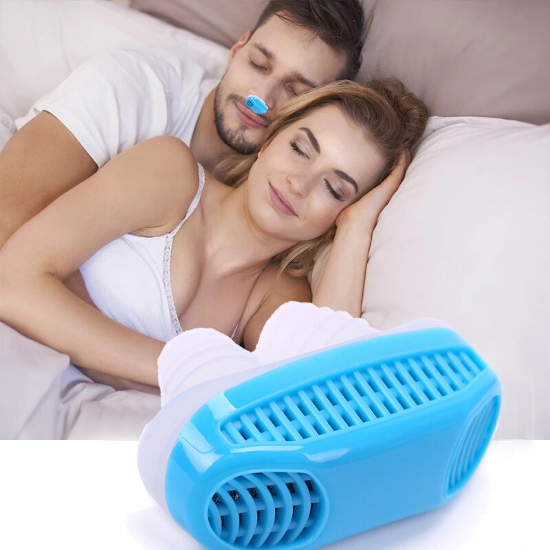 Dilatadores nasales antirronquidos de silicona, Clip Nasal antirronquidos, bandeja para dormir, ayuda para dormir, protector de Apnea, dispositivo nocturno