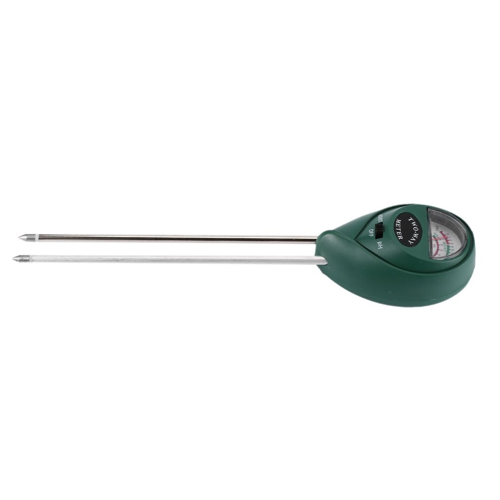 2 in 1 jordfugtighed ph meter jordhygrometer holdbar jord tester haven fugt jord ph intensitetsmåler