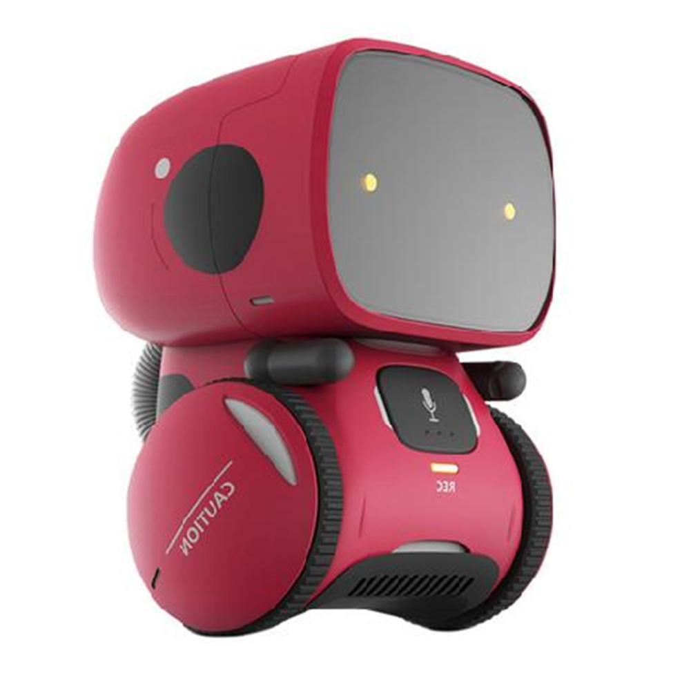 Electric Smart Robot Toy Can Sing And Dance Voice Commands Early Educational Intelligent Robot Toys For Children: Red