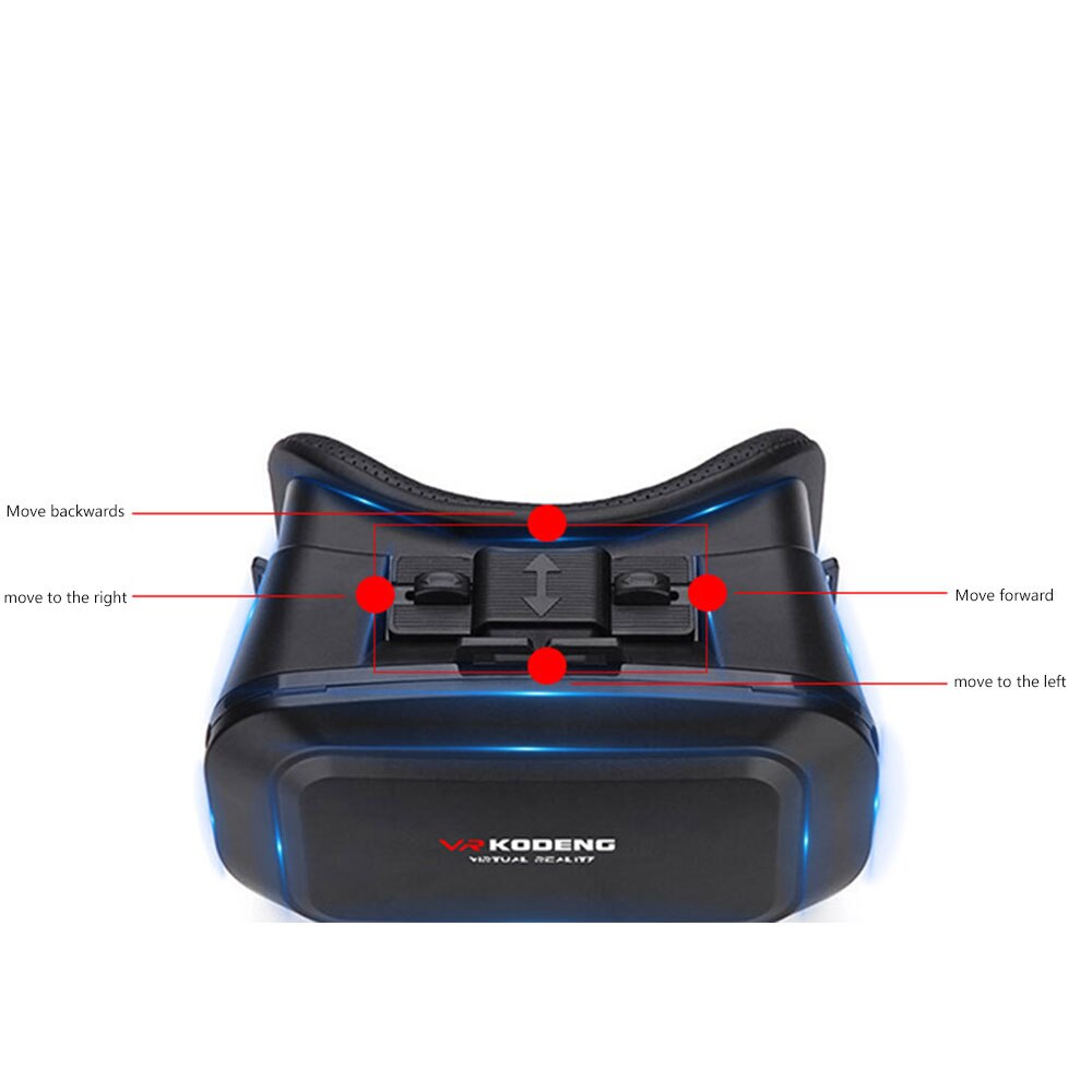 Virtual Reality Goggle 3D Vr Bril Thuis Vr Headset Bril Kodeng Draagbare Reizen Virtual Reality Lens Focus Adjustmen