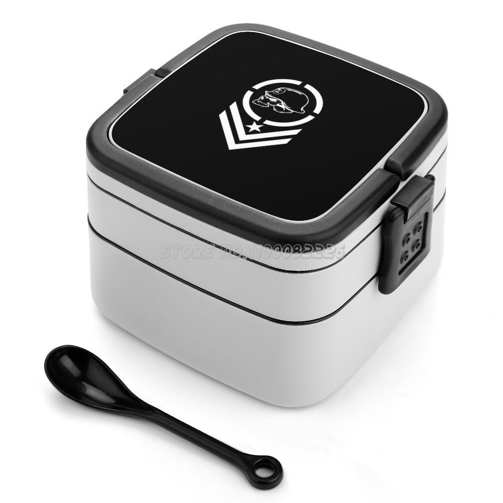 Plateau à Déjeuner Enfants Acier Inoxydable - 6 Compartiments, Lavable Au Lave-vaisselle - Pour école, Pique-nique - 10